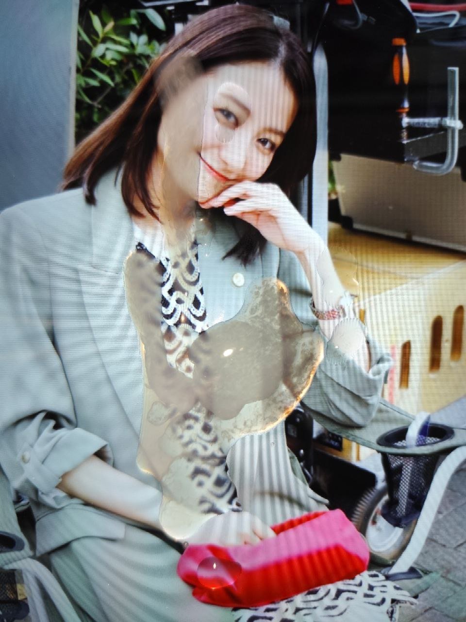 Kamen Rider OOO / Izumi Hina(Takada Riho) bukkake #QNRiyivO